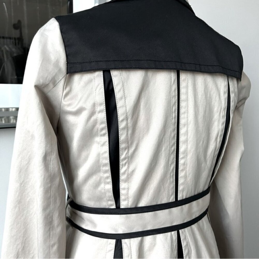 Principles by Ben de Lisi Fit and Flare Trench Coat (c) - Picture 4 of 12